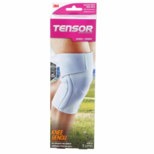 TENSOR WOMEN'S ADJUSTABLE KNEE STABILIZER: GREY